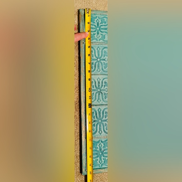 New Hand crafted vintage tin mirror - Picture 5 of 6